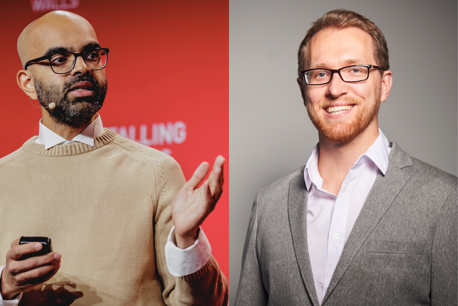 New ARTORG Venture Fellows: Samuel Knobel and Amith Kamath